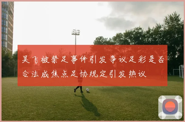 吴飞被禁足事件引发争议足彩是否合法成焦点足协规定引发热议